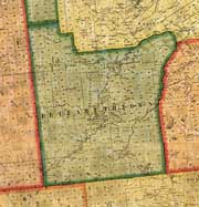 Old Map of Elizabethtown